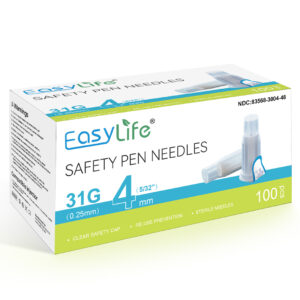 31G 4MM SAFETY PEN NEEDLES