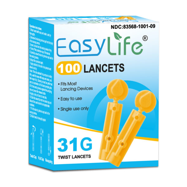 31G twist lancets